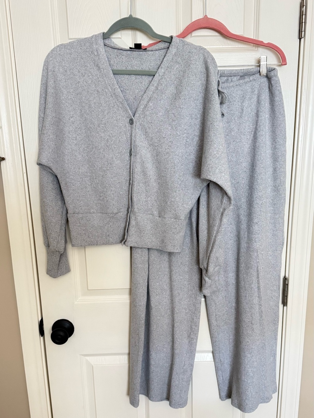 Boohoo Light Gray Leisure Set